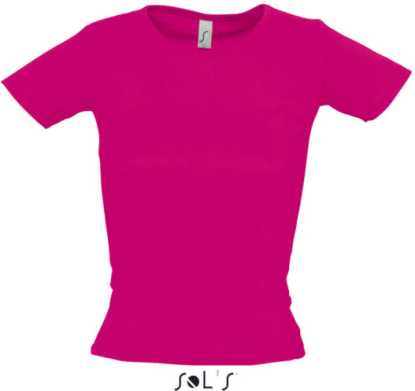 Damen Ripp T-Shirt
