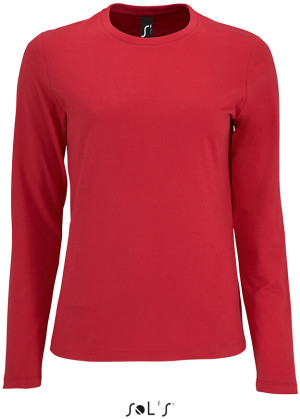 Damen T-Shirt langarm - Reklamnepredmety