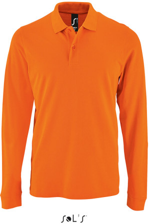 Herren Piqué Polo langarm - Reklamnepredmety