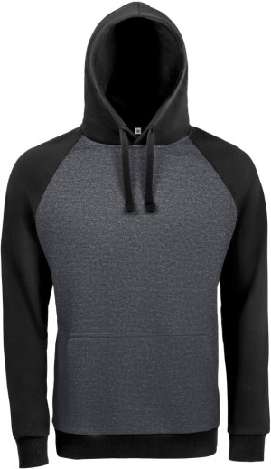 Unisex Raglan Kapuzensweater 2-farbig - Reklamnepredmety