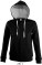 Damen Kontrast Kapuzen Sweatjacke - AE657AA6-ECB8-421E-A4A4-3BCCF1641046 - variant CC 25471000201