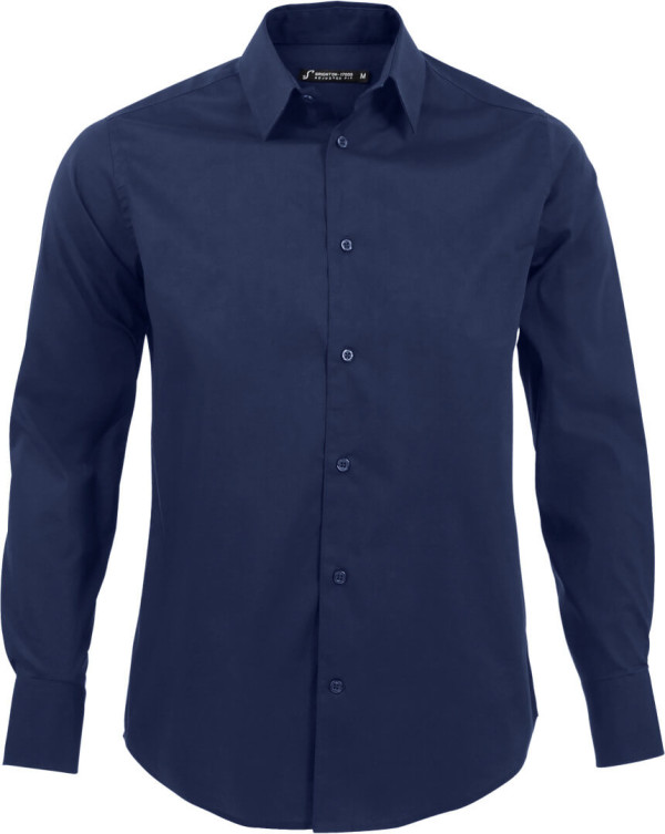 Stretch Hemd langarm