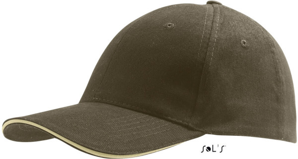 6 Panel Baseball Kappe