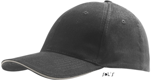 6 Panel Baseball Kappe