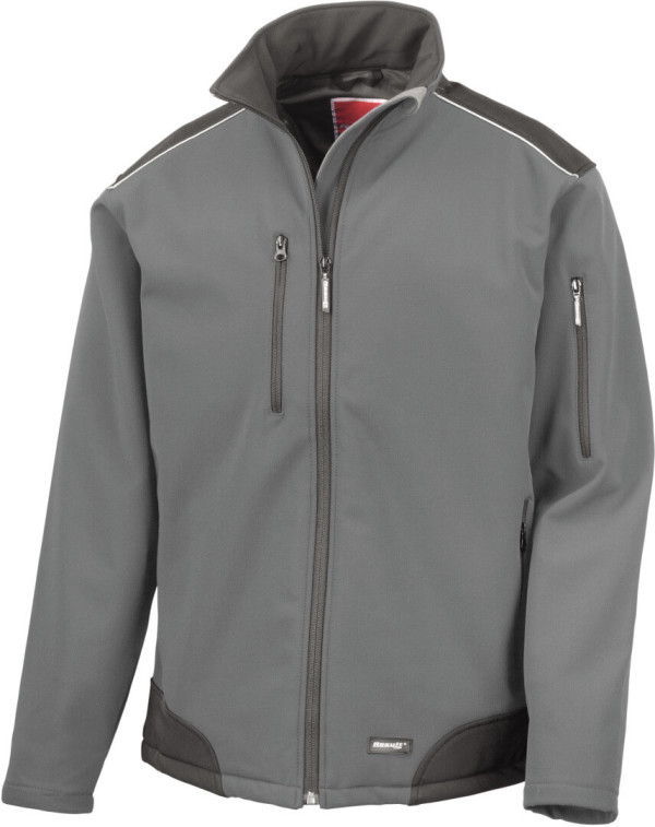 3-Lagen Softshell Ripstop Workwear Jacke