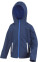 Kinder 3-Lagen Kapuzen Softshell Jacke