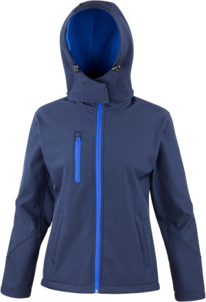 Damen 3-Lagen Softshell Kapuzen Jacke - Reklamnepredmety