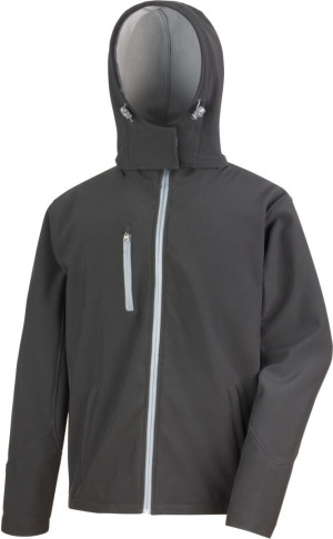 Herren 3-Lagen Softshell Kapuzen Jacke - Reklamnepredmety