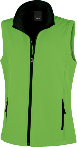 2-Lagen Damen Softshell Gilet "Printable" - Reklamnepredmety
