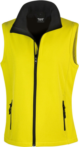 2-Lagen Damen Softshell Gilet "Printable" - Reklamnepredmety