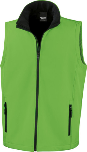 2-Lagen Herren Softshell Gilet"Printable" - Reklamnepredmety