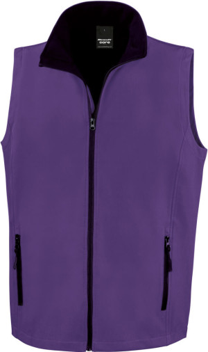 2-Lagen Herren Softshell Gilet"Printable" - Reklamnepredmety