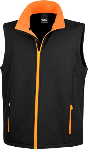 2-Lagen Herren Softshell Gilet"Printable" - Reklamnepredmety