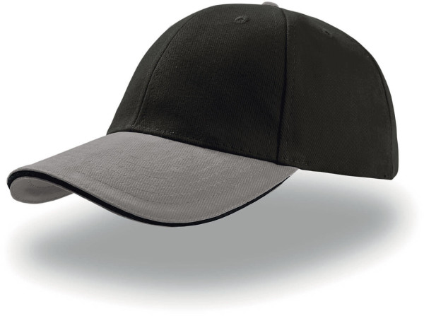 6 Panel Twill Kappe