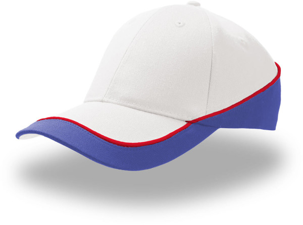 3-farbige 6 Panel Kappe