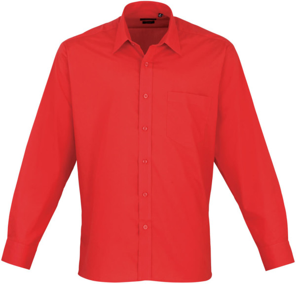 Popeline Hemd langarm