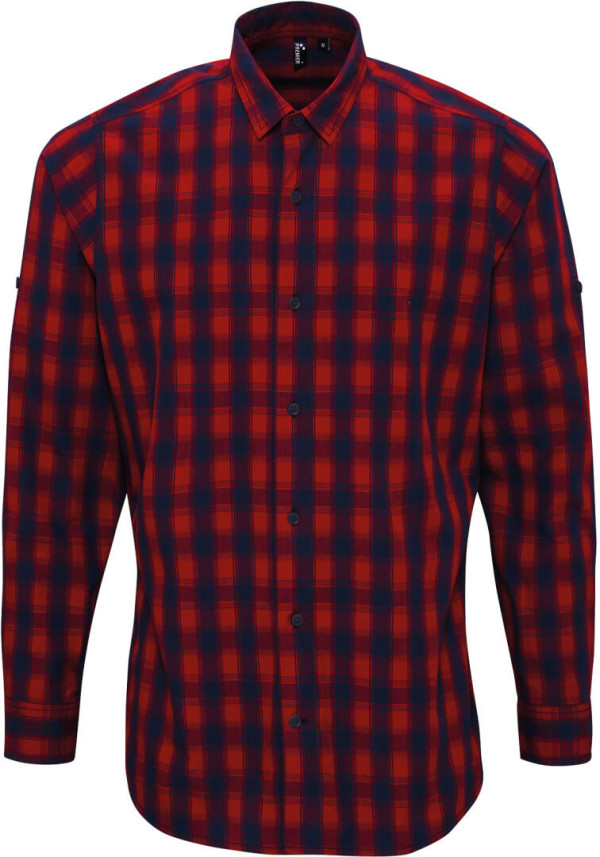 Popeline Hemd "Mulligan" langarm