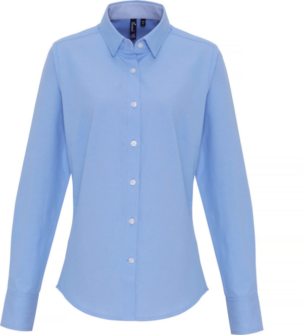 Oxford Bluse "Stripes" langarm