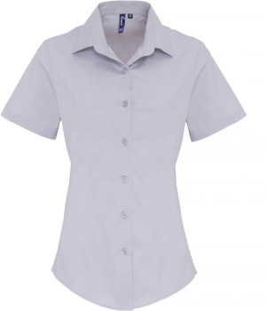 Popeline Stretch Bluse kurzarm - Reklamnepredmety