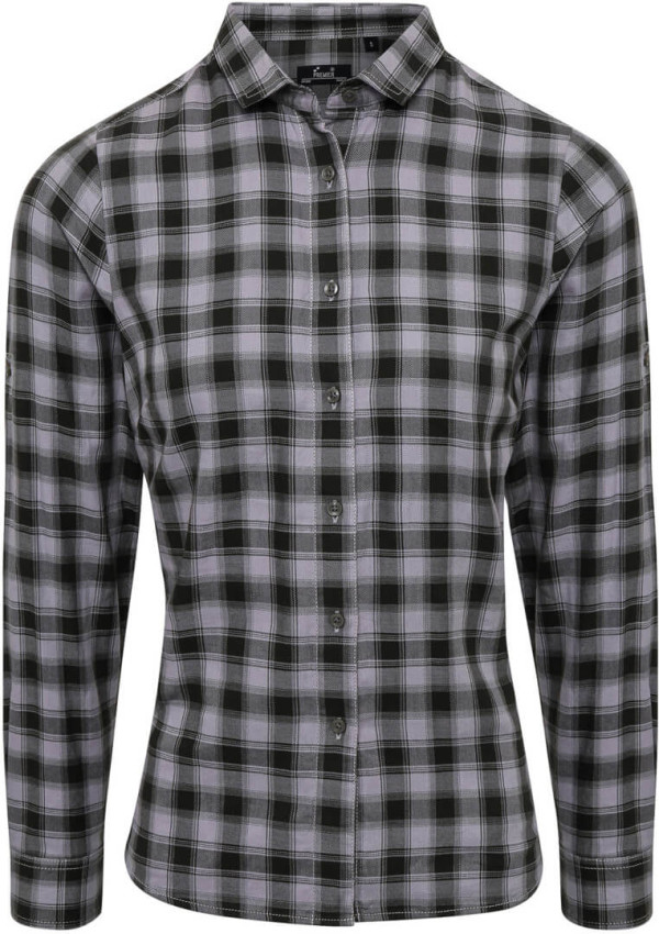 Popeline Bluse "Mulligan" langarm