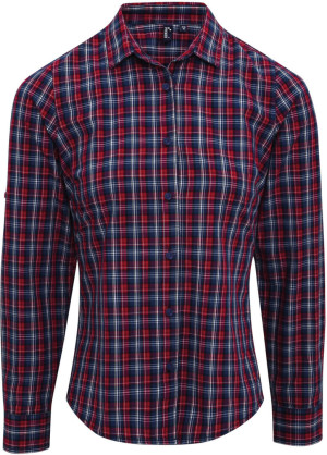 Popeline Bluse "Sidehill" langarm - Reklamnepredmety