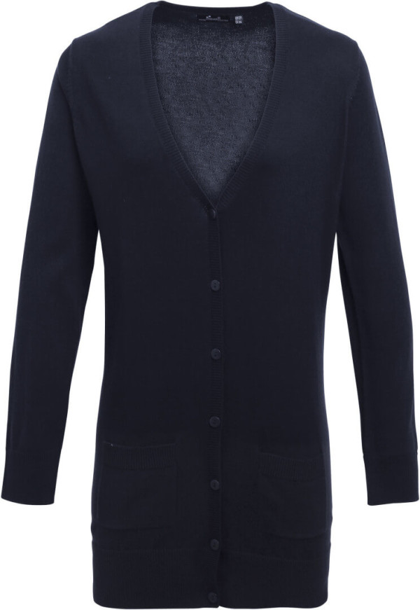 Damen Strickjacke lang