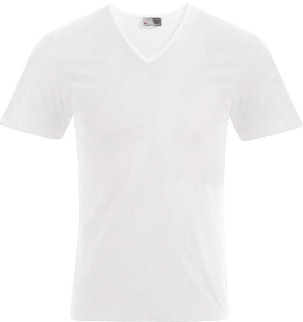 Herren Slim Fit V-Neck-T