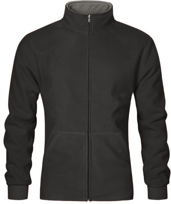 Herren Double Fleece Jacke