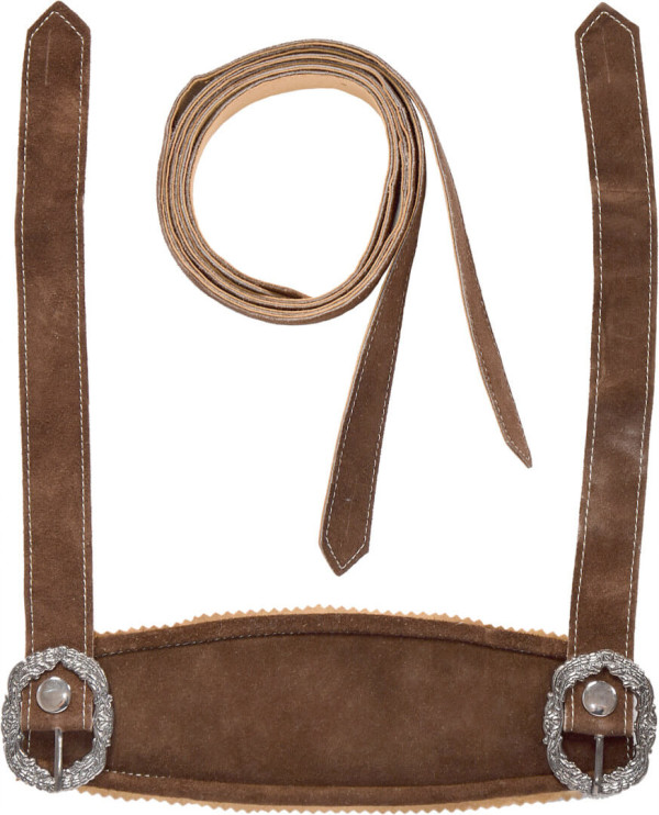 Bestickbarer Wechsel-Brustschild für Lederhosen