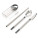 Wiederverwendbares On-The-Go Besteck im Taschenformat, silbe - p269.542__b_1 - variant XD4 P269.542