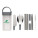 Wiederverwendbares On-The-Go Besteck im Taschenformat, silbe - p269.542__d_100 - variant XD4 P269.542