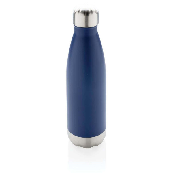 Vakuumisolierte Stainless Steel Flasche, blau