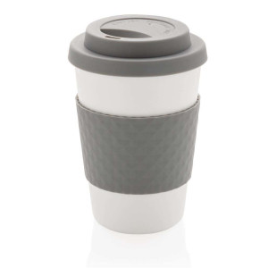 Wiederverwendbarer Kaffeebecher 270ml, grün - Reklamnepredmety