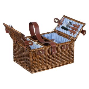 Weiden-Picknickkorb für 4 Personen - Reklamnepredmety