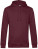 BCWU33B Organic Hooded Sweat - BCWU33B_Burgundy - variant Ls 1000300984