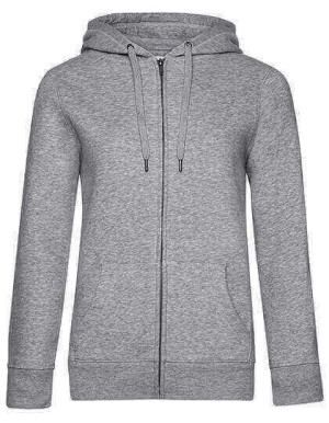 BCWW03Q QUEEN Zipped Hood Jacket /Women - Reklamnepredmety