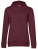 BCWW34B Organic Hooded Sweat /Women - BCWW34B_Burgundy - variant Ls 1000301118