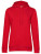 BCWW34B Organic Hooded Sweat /Women - BCWW34B_Red - variant Ls 1000301112