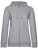 BCWW36B Organic Zipped Hood Jacket /Women - BCWW36B_Heather-Grey - variant Ls 1000301396