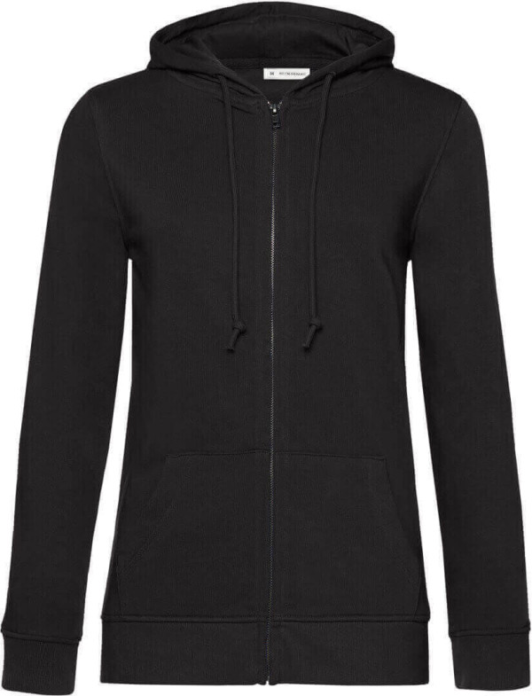 Damen Bio Kapuzen Sweatjacke