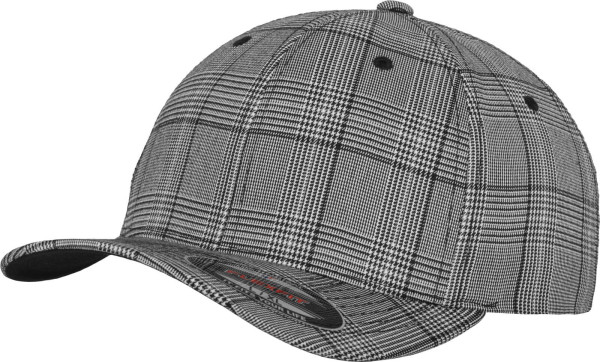 6 Panel Flexfit Glen Check Kappe