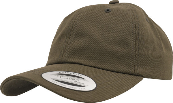 6 Panel Cotton Twill Kappe