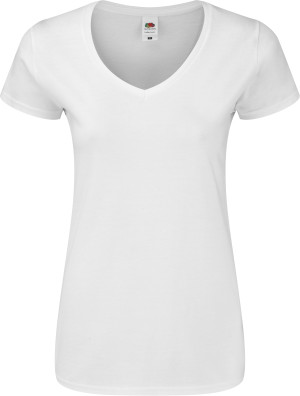Damen V-Neck T-Shirt - Reklamnepredmety