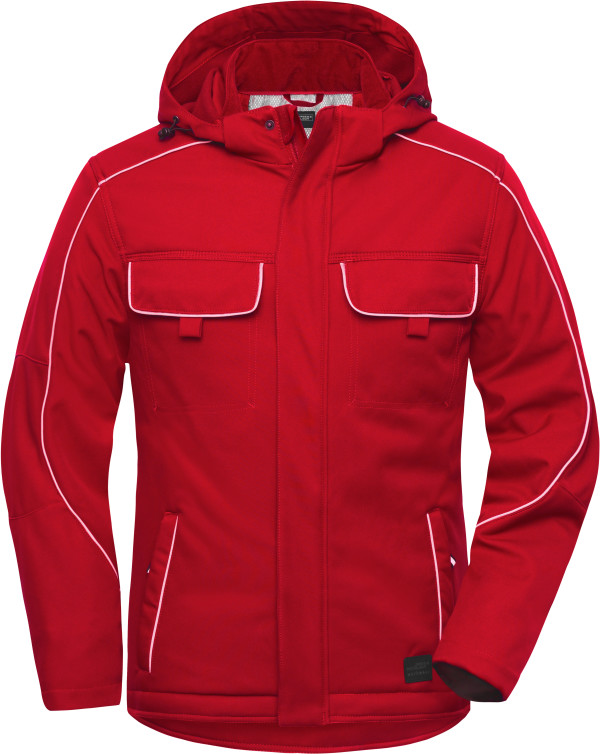 Workwear Softshell Padded Jacke -Solid-