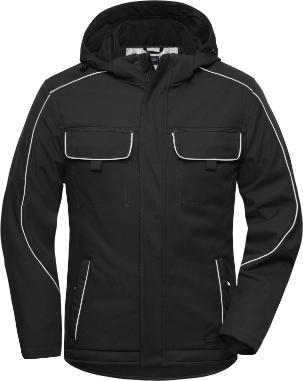Workwear Softshell Padded Jacke -Solid-