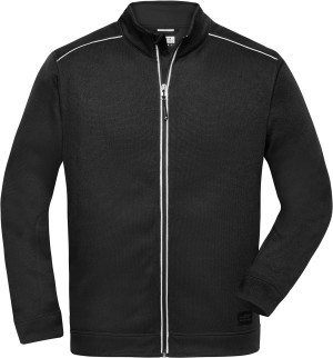 Herren Workwear Strickfleece Jacke -Solid- - Reklamnepredmety
