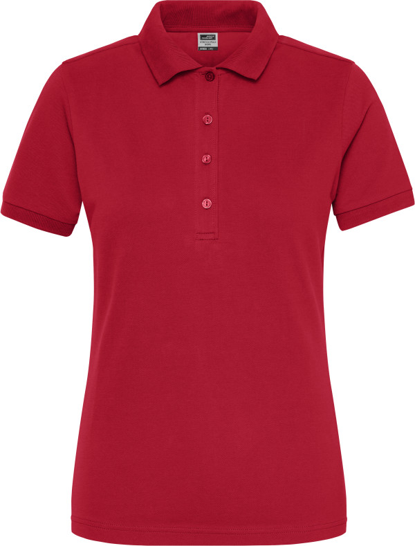 Damen Bio Stretch Polo Work -Solid-