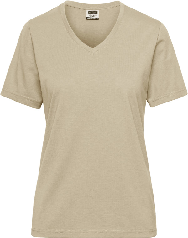 Damen Bio Workwear T-Shirt -Solid-