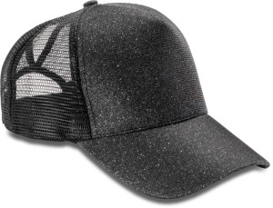 5 Panel Mesh Glitzer Kappe "New York" - Reklamnepredmety