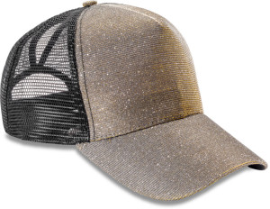 5 Panel Mesh Glitzer Kappe "New York" - Reklamnepredmety